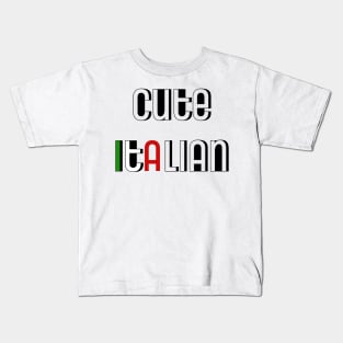 Cute Italian Kids T-Shirt